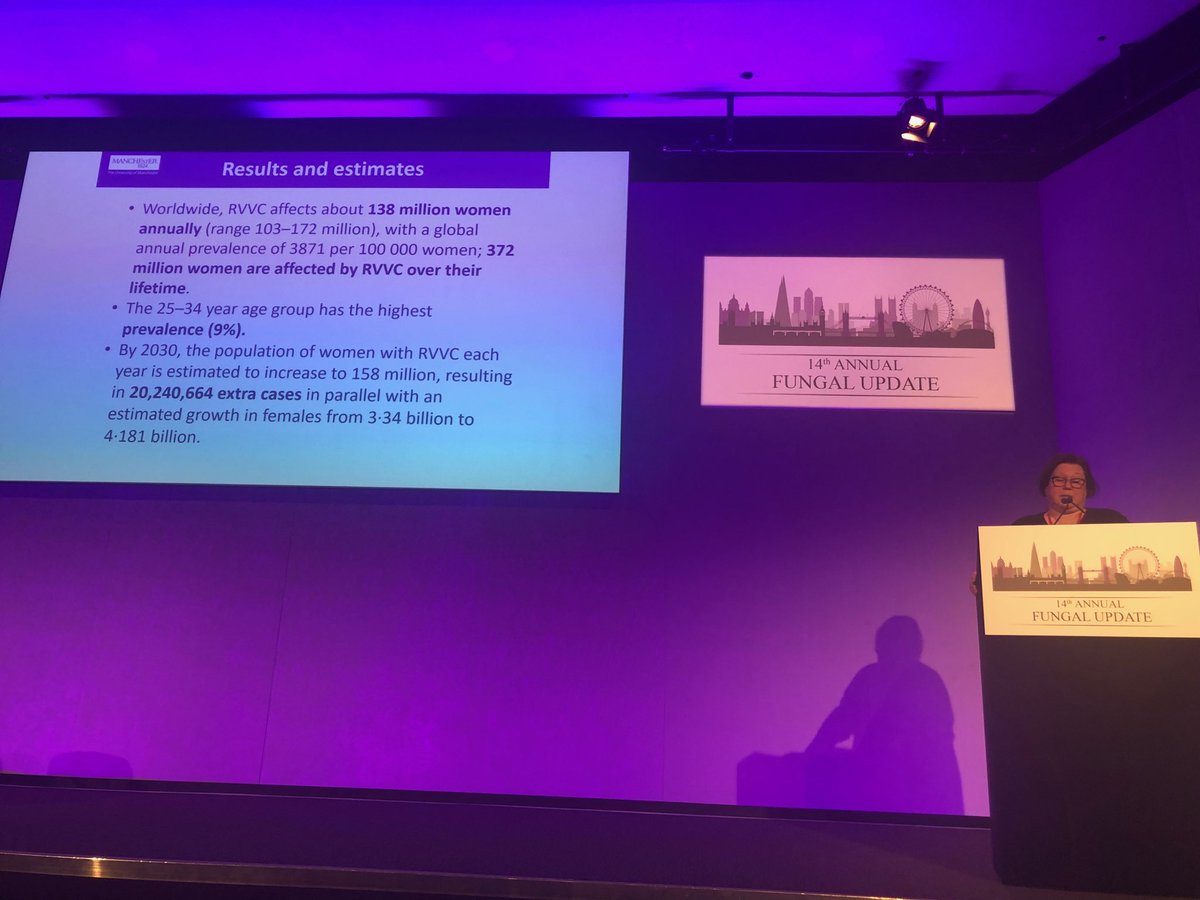 Elaine Bignell (@elainebignell) on Twitter photo Rinna Richardson MFIG Manchester: Recurrent vulvovaginal candidiasis affects 372 million women globally over their lifetime and has a strong host mucosal component. Rinna Richardson MFIG Manchester: Recurrent vulvovaginal candidiasis affects 372 million women globally over their lifetime and has a strong host mucosal component.