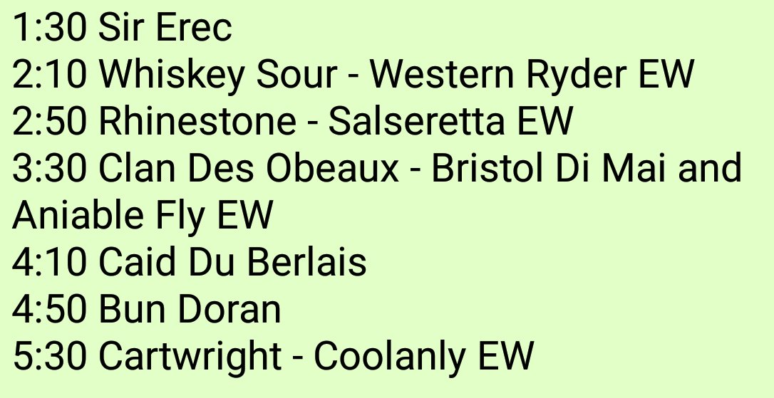 ScottyBetTv's tweet photo. #CheltenhamFestival Gold Cup Day Selections - Good luck everyone 🙏🤞 https://t.co/R3gMSRCcv8