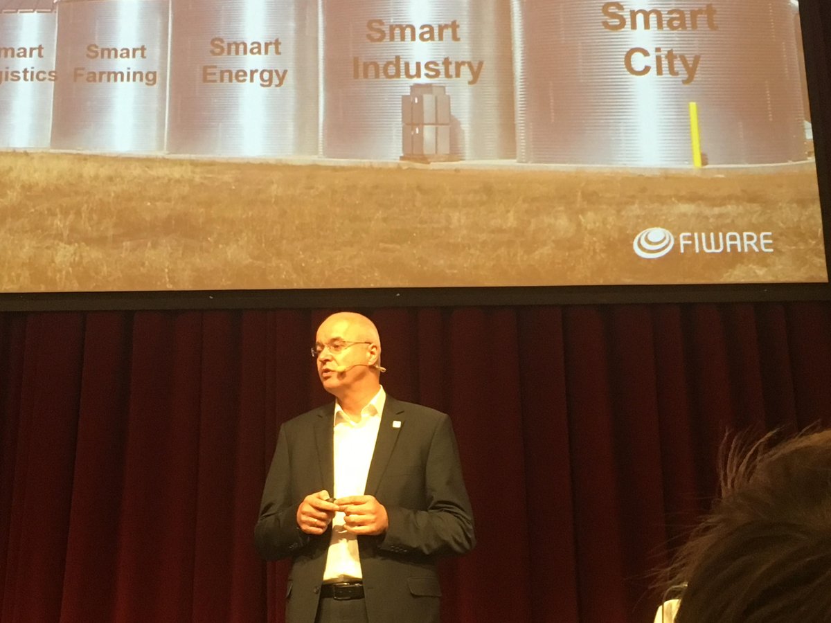 UlrichAhle's tweet photo. It was a pleasure to participate in the 5th International #B2B Software Days 2019 in #Vienna today to present 'FIWARE - The Open Platform for our Smart #Digital Future'. Interested in learning more about #FIWARE? Stop by Booth B-03 today, we hope to meet you there. #SWDays19 https://t.co/Z5I2fML22e