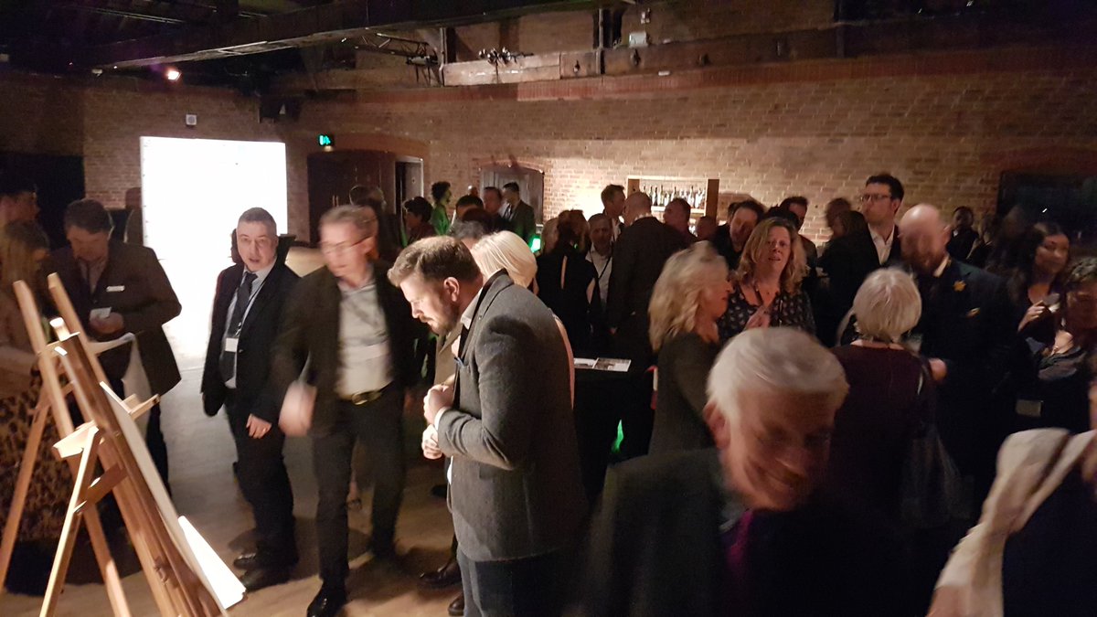 The bar is now open and everyone is starting to take their seats! The nerves will be mounting for the shortlisted entrants, so best of luck to everyone! You're all brilliant! #APLAwards19 #WeAreAPL