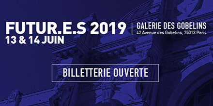 🔥🎉 BOUM ! 🔥🎉 La billetterie de Futur.e.s 2019 est officiellement ouverte ! 🙌
Vous pouvez dès maintenant prendre vos billets : c'est gratuit ! 🎟
RDV les 13 et 14 juin à la Galerie des Gobelins ! #Futures2019 
Pour en profiter ➡ bit.ly/2XYwQ7H