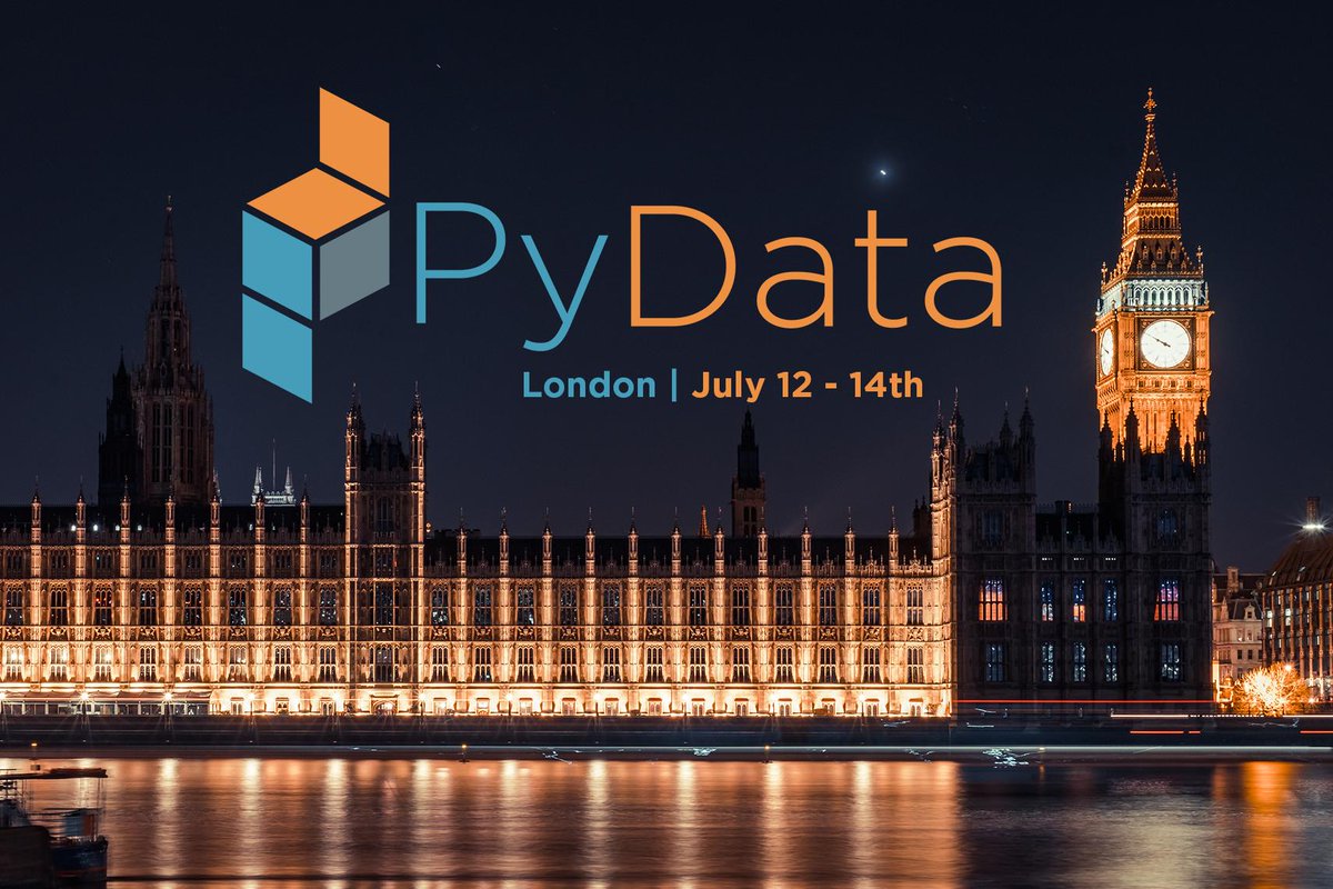 PyData's tweet image. Register now for PyData London!
July 12-14
@ Tower Hotel
dld.bz/ht2DB
Get your tickets: dld.bz/ht2DC
#python #education #opensource