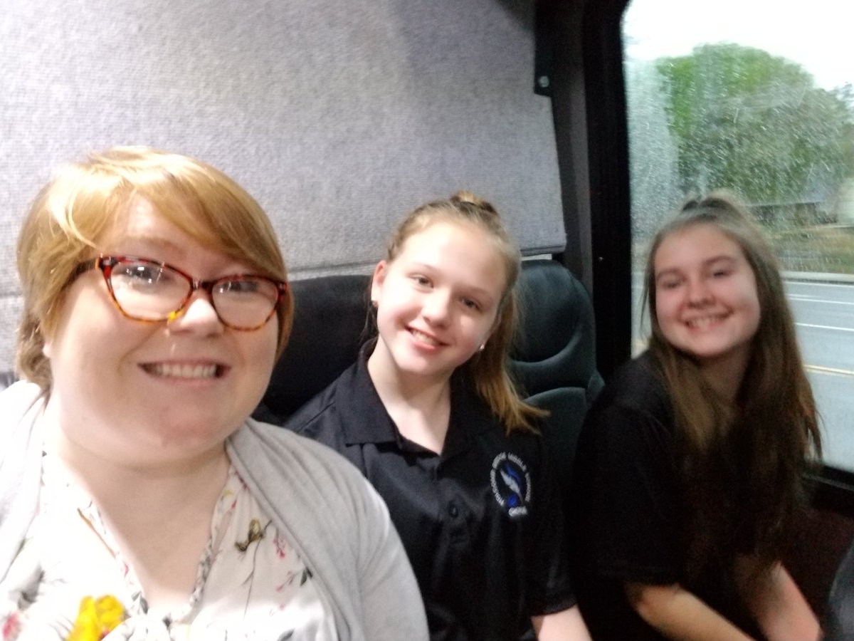 HBMSorchestra's tweet photo. #hbmshawks chorus is off to LGPE. We are so excited!! https://t.co/2cpPggcWmG