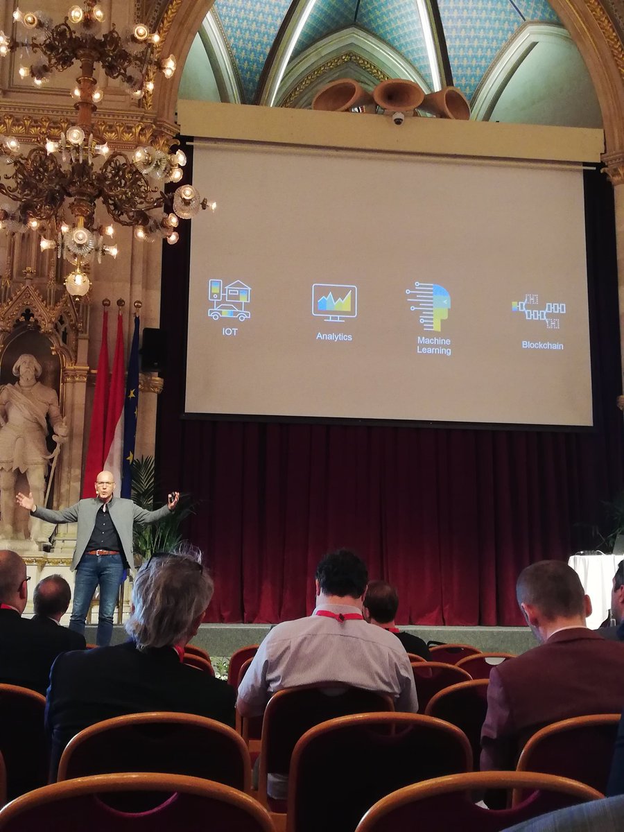 Greensense3's tweet photo. Saving the rainforest and vertical farming with the help of #IOT, #Analytics #MachineLearning and #blockchain? Inspiring talk by Mark Raben... https://t.co/YrvzCZTdJ5