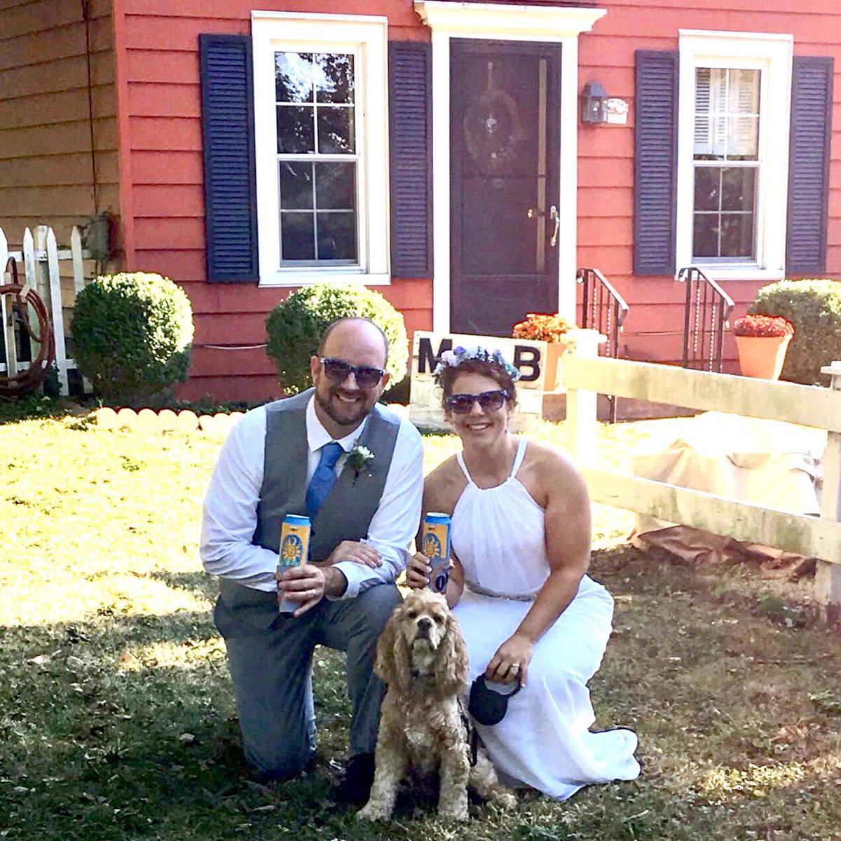 Live2Kayak's tweet photo. @BellsBrewery @inthebigbucket We adopted #OberonTheDog from the humane society. Since his fur is the same color as our favorite #BellsBeer it was easy to rename the pup. #CrownMeBells https://t.co/S3U6Uf2VCD