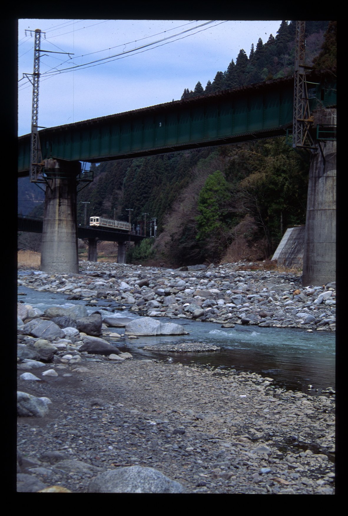 Bra Give 飯田線 第六水窪川橋梁とか 94年撮影だって たぶん あーる の影響でいったんだと思う