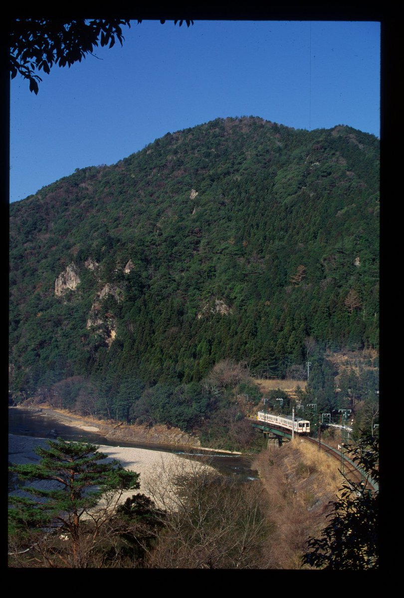 Bra Give 飯田線 第六水窪川橋梁とか 94年撮影だって たぶん あーる の影響でいったんだと思う