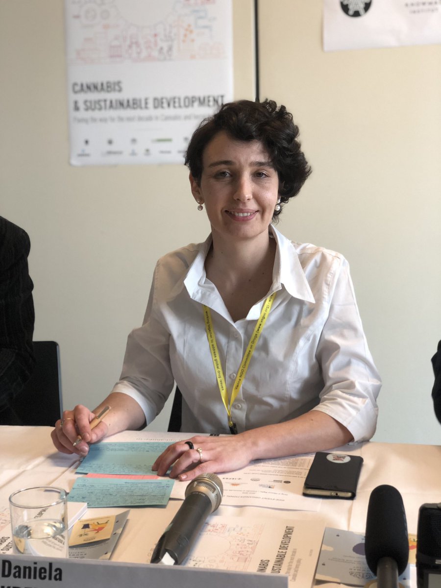 ebodyguard's tweet photo. #CND salle Mozart hearing how the FAAT @ProCannabisTeam did a great job collecting the experience and feedback of initiatives that work around the world 🌎 vs. this mad war against drugs i.e. war against young people and poor people cc @raquelpeyraube @Chomsky__Noam #ThankYou https://t.co/JqKQtgnGNL