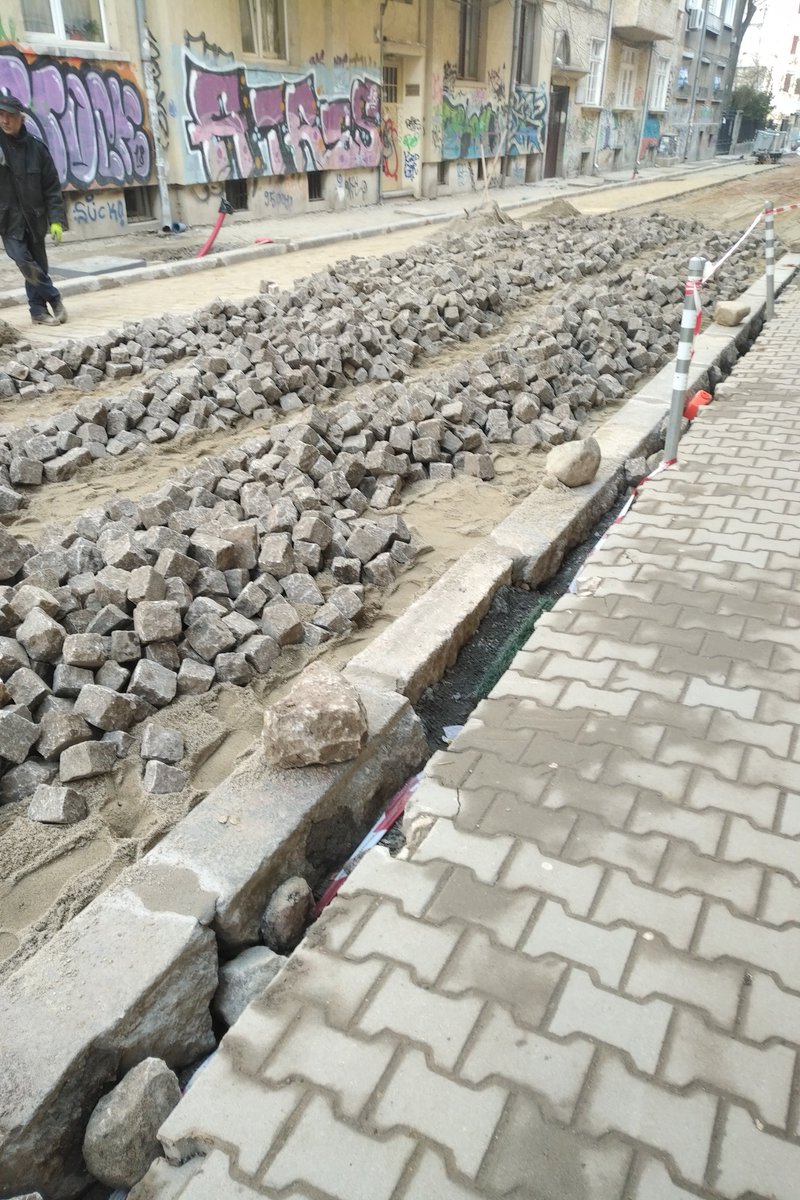 simeonkichukov's tweet image. Sofia is preparing for @Paris_Roubaix #cobbles #cobbledclassics