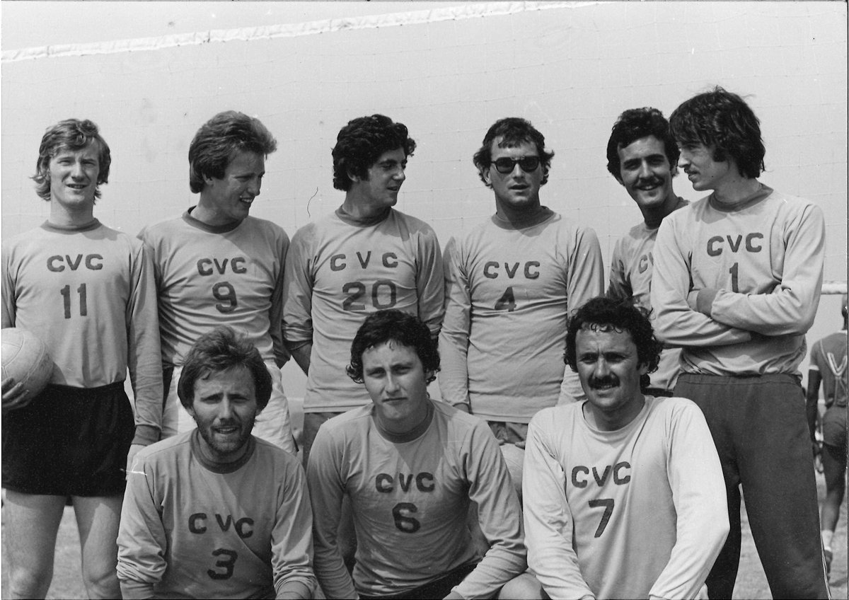 Recognise anyone? This is a classic image from the Sandwell Volleyball Tournament archives - we're thinking late 80s and I guess it's Coventry Volleyball Club? We're celebrating the 40th anniversary of the SVT this year - join us on 6th July for a classic! <a href="/RigaVolleyball/">Riga Volleyball Club</a>
