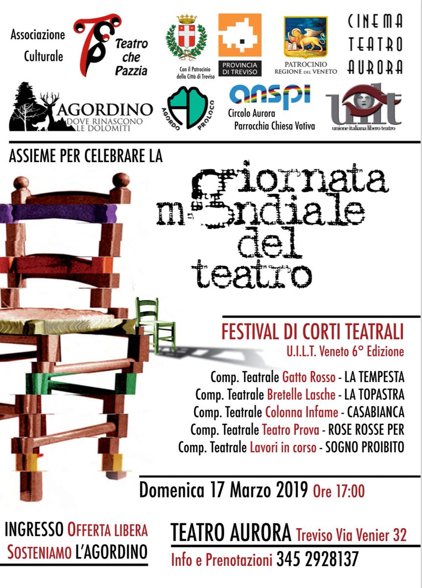 #Teatro #Agordino #Solidarietà