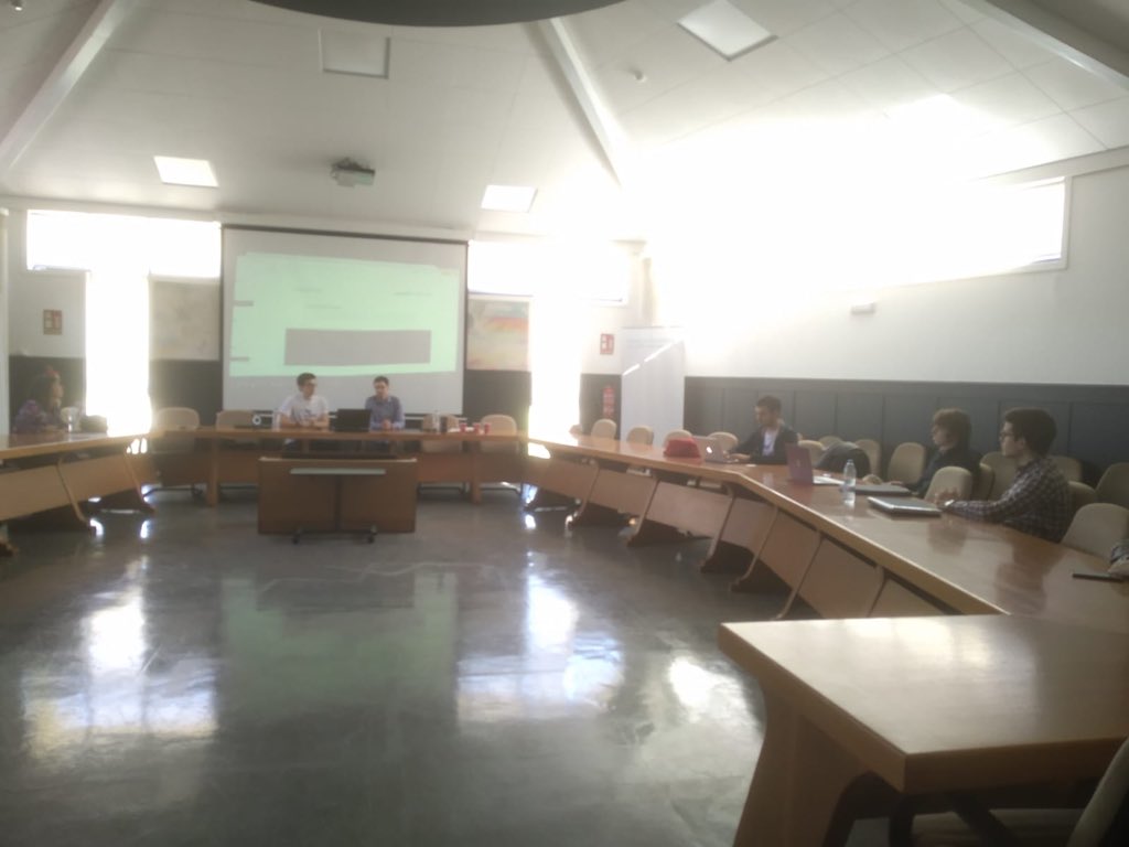 forotecnoloxco's tweet photo. Y finalizamos nuestros talleres con el Workshop de @optaresolutions en la Sala de Juntas de Telecomunicaciones. Muchísimas gracias por venir a #ForoXIX 😊😘😘 https://t.co/NdR3OgZR1j