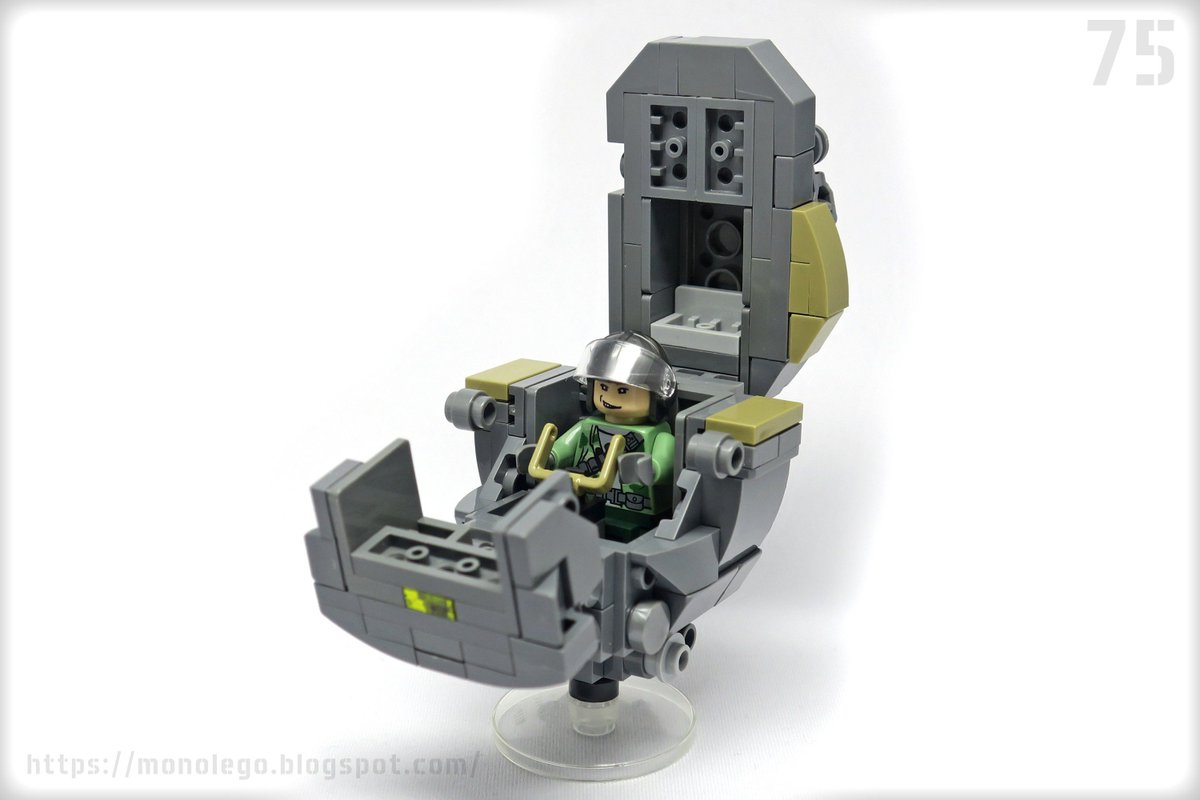75mmStuK_40_L48's tweet photo. LEGO モノアイ･量産型ロボ (製作中､ボディのみ)
フィグ乗りロボを作っています｡いままで作った戦車に随伴する小型ロボをコンセプトにしています｡アームはかぎ爪にする予定です｡
#LEGO #レゴ #レゴロボ https://t.co/SdxjgVZVQo