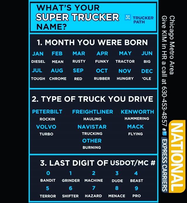 National_Exp's tweet photo. 🚛 OKAY, TRUCKERS - FRIDAY IS FINALLY HERE. POST YOUR SUPER TRUCKER NICKNAMES BELOW.🚛
🚛
#NationalExp #NationalExpressCarriers #NationalExpress #truckin #bigrigs #convoy #OTR #overtheroad #trucking #18wheeler #tractortrailer #lower48 #Chicago #Illinois #Bolingbrook #Romeoville… https://t.co/DVGkuTIwxD