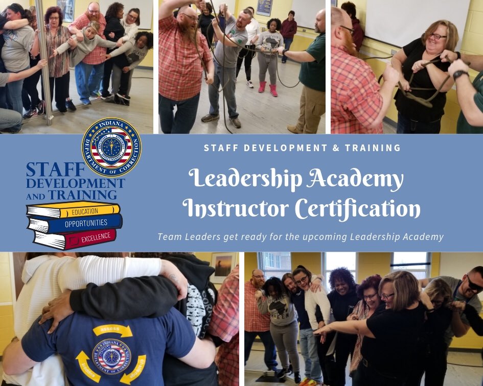 IndianaDOC_SDT's tweet photo. IDOC Leadership Academy Instructor Certification is in full swing at the Correctional Training Institute. #idoc #sdandt #NextLeveltraining https://t.co/AUQGKEVR8h