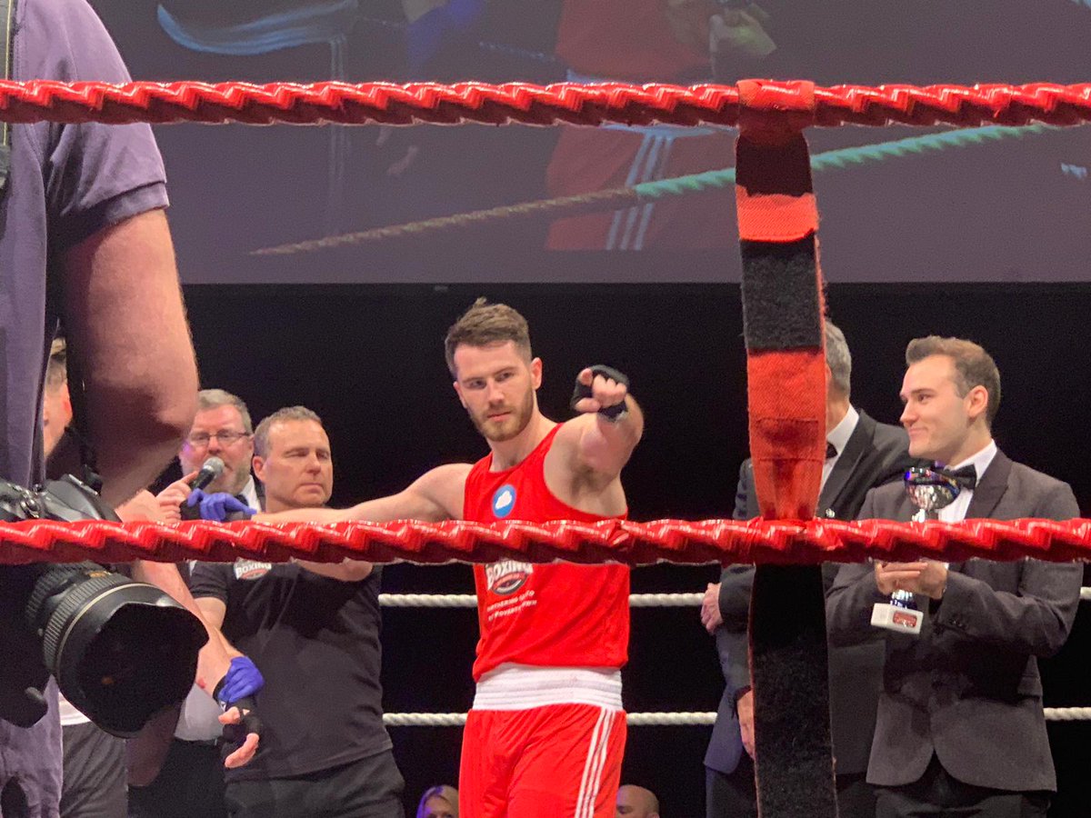 BrightGen's tweet image. Second up was Stuart &apos;The Bomber&apos; Barber taking on Martin Golding, again from our friends at @salesforce A great performance by both Boxers, the crowd at @TroxyLondon were raucous, with Stuart picking up the win in this one, again after 3 hard fought rounds! #PartnerBoxing 🥊