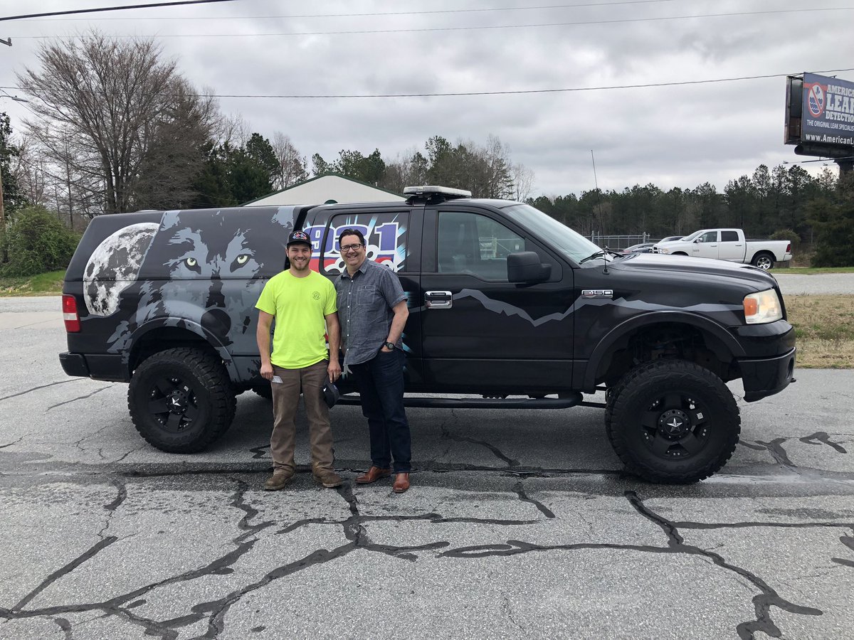 93.1 The Wolf (@931_thewolf) on Twitter photo Hey Justin’s workin in @Archdale! We delivered his <a href="/ericchurch/">Eric Church</a> tickets...where can we deliver your tickets? Hey Justin’s workin in @Archdale! We delivered his <a href="/ericchurch/">Eric Church</a> tickets...where can we deliver your tickets?