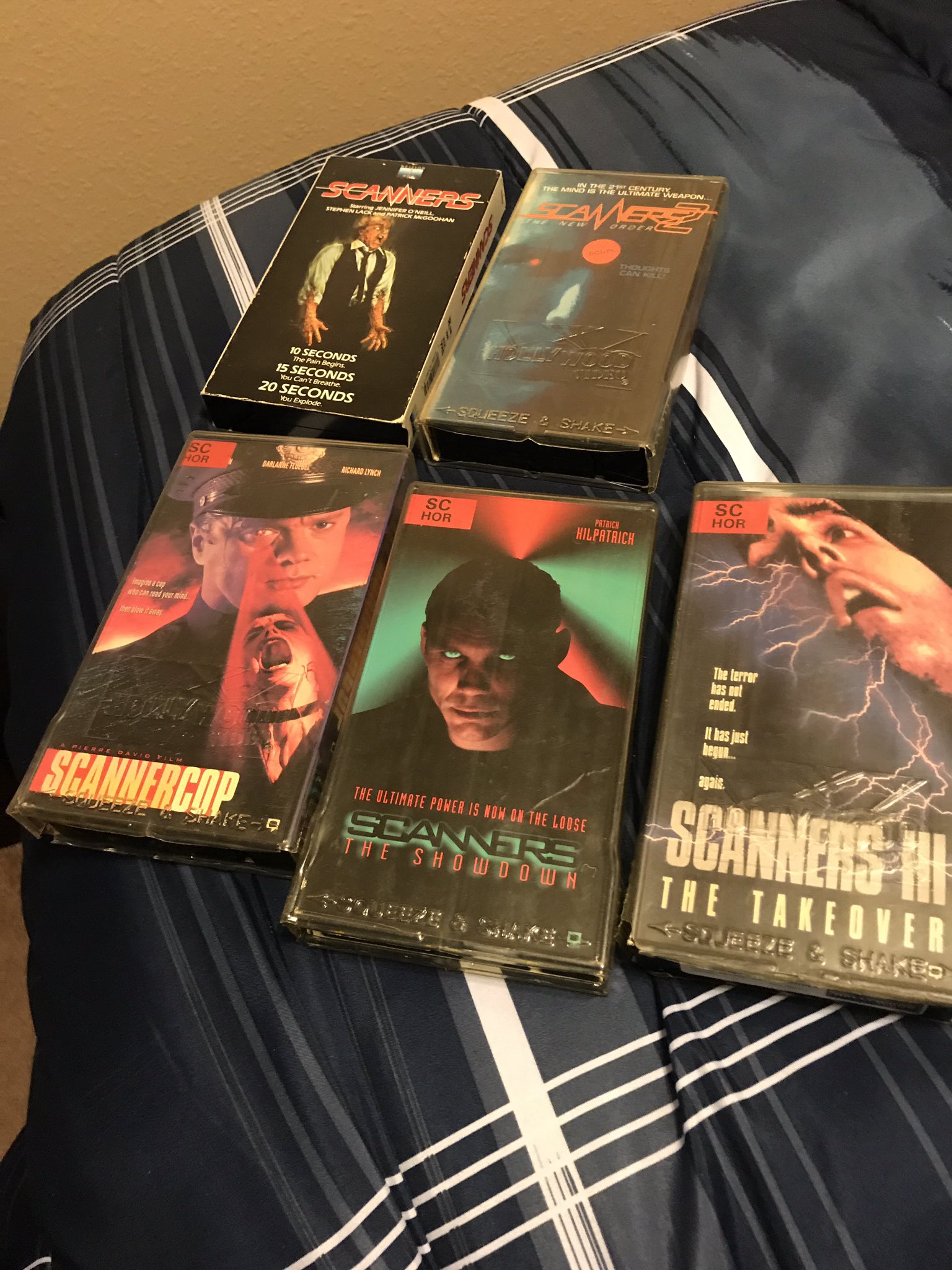  I m a Scanners fan, I own them all on VHS , Happy Birthday David Cronenberg   