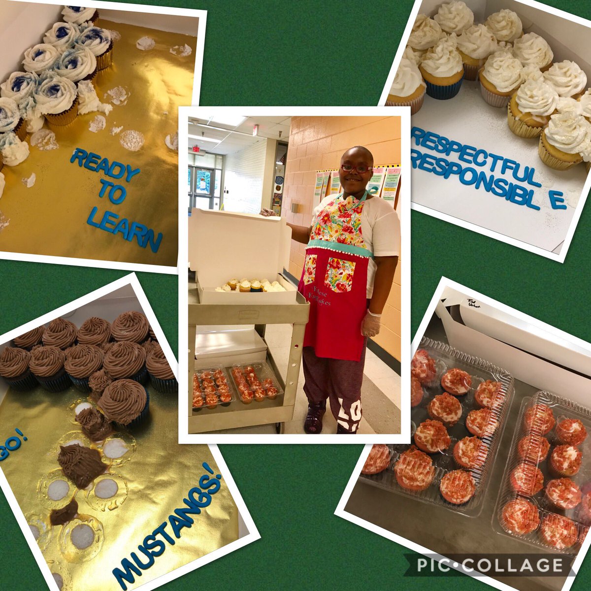 JCParksES's tweet image. Future Baker @Kellesekupkakes decided to surprise our staff with cupcakes as a way of saying..Thank You!!  ❤️#futurebaker #givingfromtheheart #CCPS