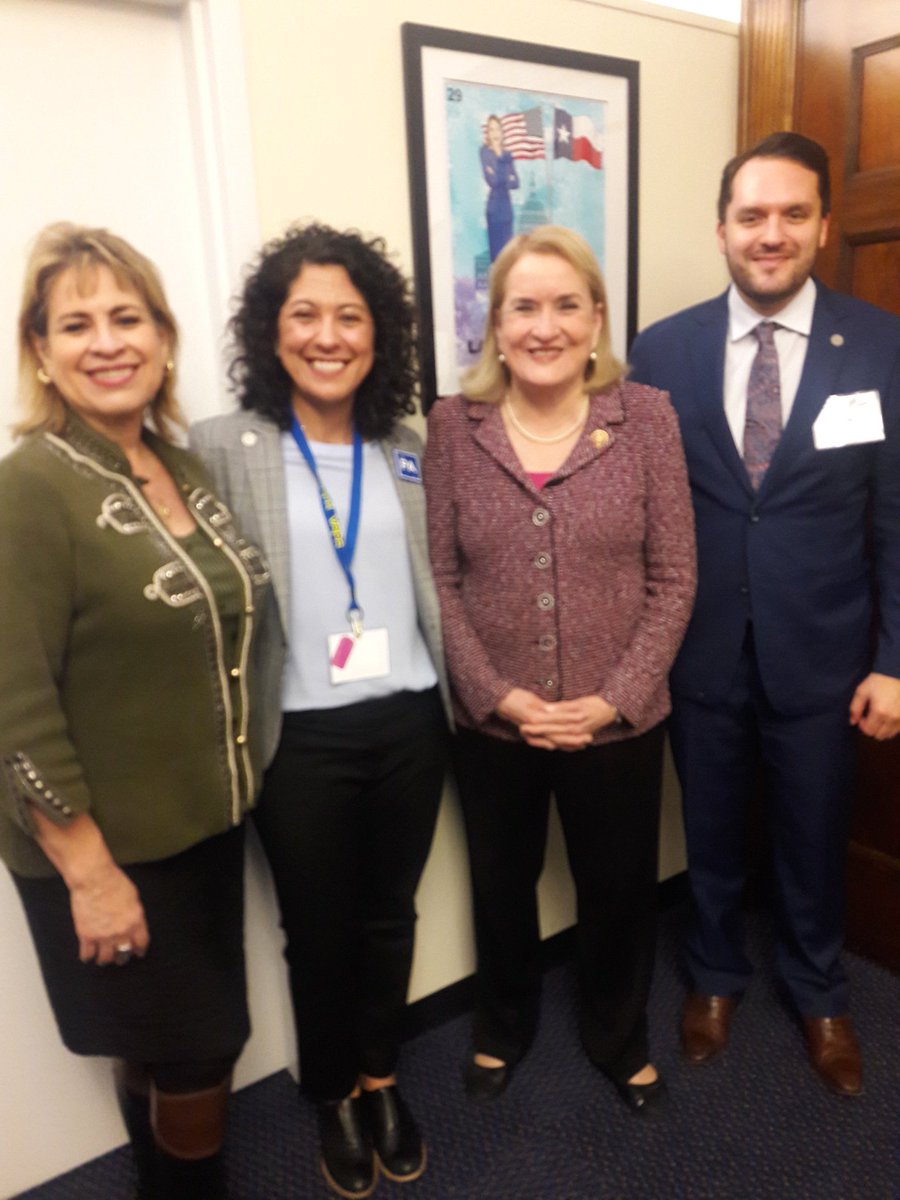 @LaCongresista Thank you for taking the time to meet with @TAPATx and @AAPAorg in DC about issues important to #PhysicianAssistants and our patients. #htown #district29 #AAPALAS2019