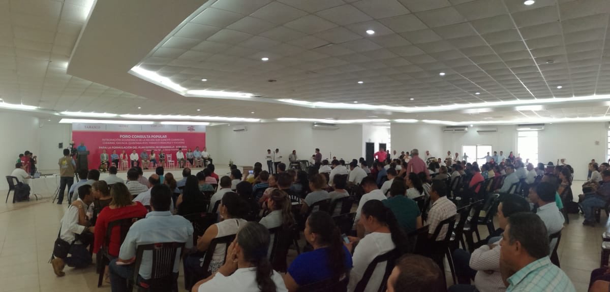 SEDEC_Tab's tweet image. En el marco del desarrollo del #PLED 2019-2024, en este momento damos inicio al Foro De Consulta Popular de Integración Económica de la Región Sur Sureste. 

Muchas gracias al @GobiernoVer y #GobCampeche por su participación.