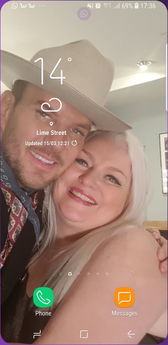 SusanMccarry's tweet photo. @mattgoss your days of being my screen photo may have to come to an end. Too many people think your my husband 😂 could you imagine being accused of that 😂 https://t.co/0P0OD0zW9C