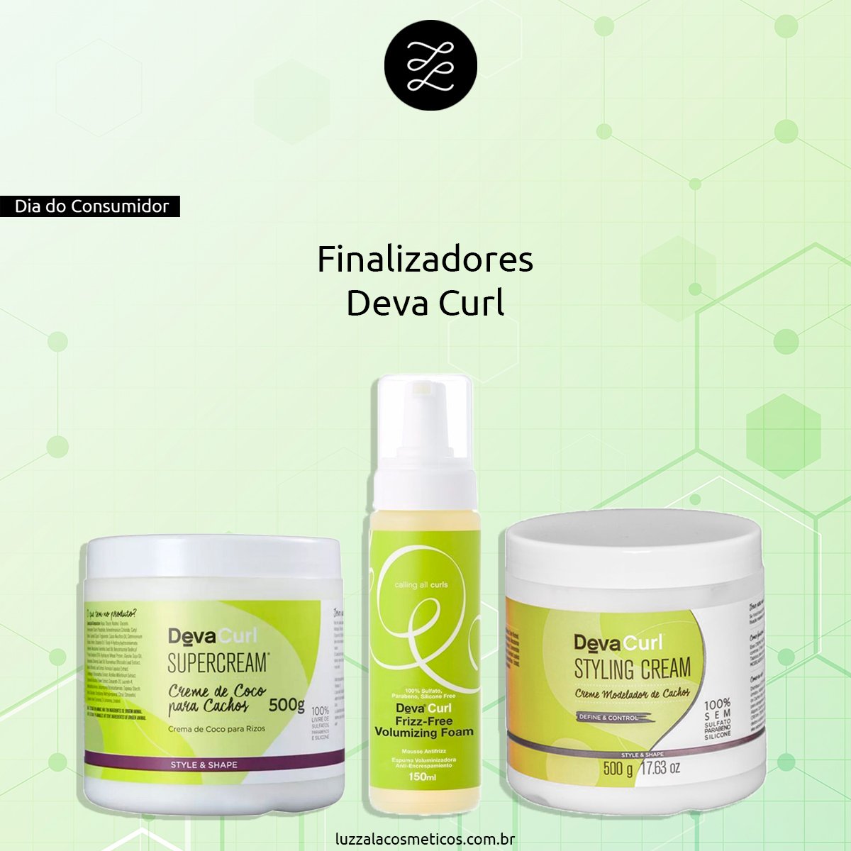 luzzala's tweet image. Vai ter Deva Curl no Dia do Consumidor da Luzzala? 🤔
Vai sim! E com descontos de até 25% 😏😍
Acesse luzzalacosmeticos.com.br/deva-curl e aproveite 😚
Frete Grátis para todo Brasil ✔
#Devacurl #DevacurlBrasil #DiadoConsumidor #Promoções #FreteGratisBrasil #VemPraLuzzala #Luzzalacosméticos