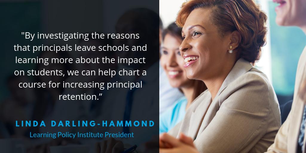 Did you know that about 1 in 5 principals leave their school each year? LPI has partnered with @NASSP to examine the causes of #PrincipalTurnover in order to provide recommendations for policymakers. Learn more: nassp.org/2019/03/07/nas… #PrincipalRetention #EdLeadership