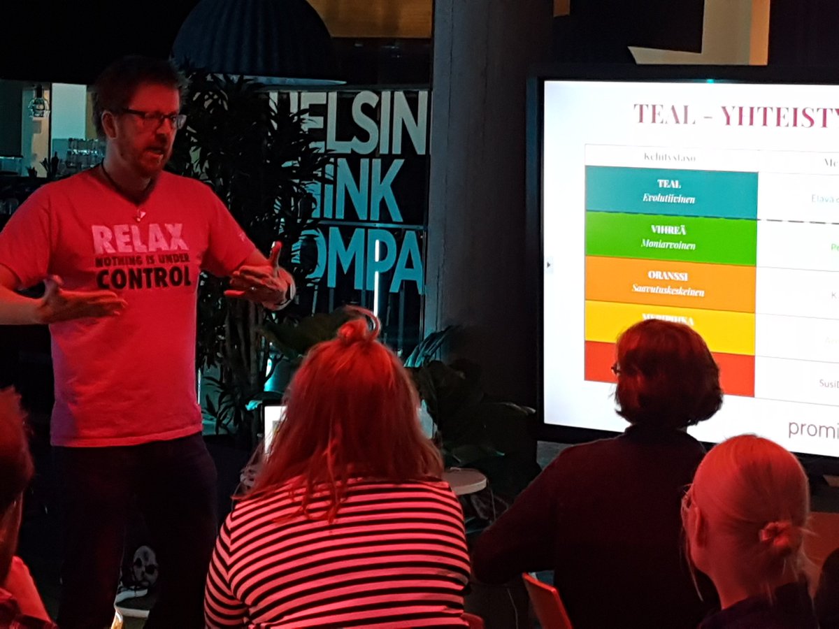 Värit ovat saapuneet myös organisaatioiden kuvaamiseen. @jussimarkula <a href="/prominda/">kicau_arsitek</a> Missä vaiheessa teidän organisaationne on? #johtaminen #työnmerkityksellisyys <a href="/PsyhackFIN/">PsyHack</a> <a href="/unisportfi/">UniSport</a>