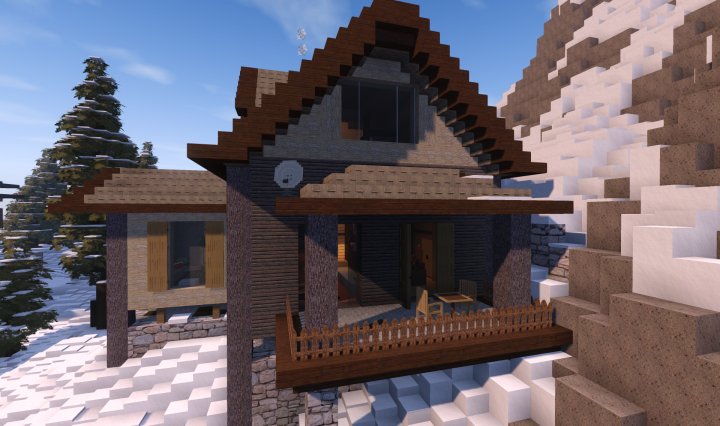 oldfarmer74000's tweet image. Silvermount ski resort chalet designed by myself, now available for download on PMC
 planetminecraft.com/project/realis…

#Minecraft #architecture #ChaletClub