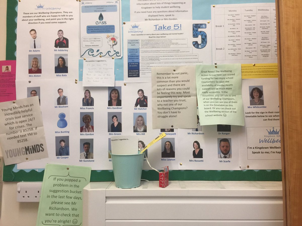 KdWellbeing's tweet photo. There’s a new answer to a suggestion on the Wellbeing Board in the nurses area from @MrRichWimbledon and @kdequalities go and check it out if you popped a question in the bucket 😊 https://t.co/S2TKX4lFPk