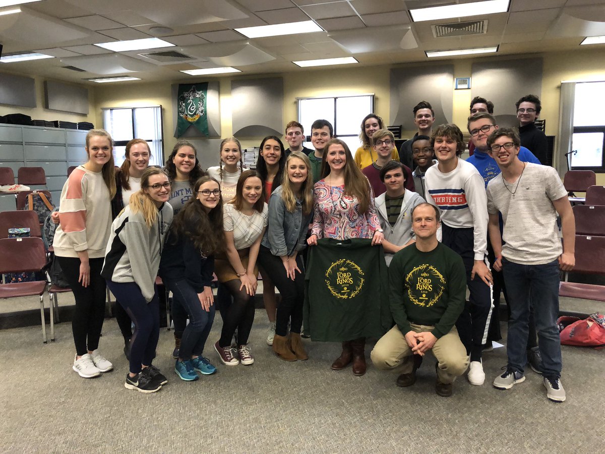 PennChoir's tweet photo. What an incredible experience working with @BerkleeCollege Maureen McMullan in class today. Special thanks to @SBYSO for making this possible! She was helping us prepare for our performance of Lord of the Rings on Sunday while helping us understand different vocal techniques. https://t.co/KzuU1Z2yc1