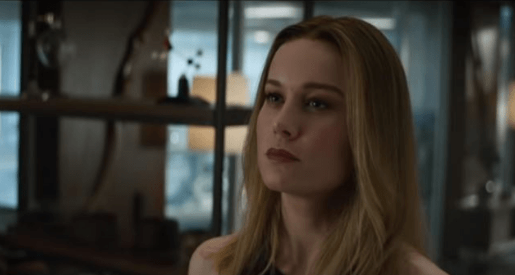 Bounding Into Comics Auf Twitter Captain Marvel Fans Upset Brie Larson Wears Makeup In Avengers Endgame Trailer T Co Fjovxcz9n2