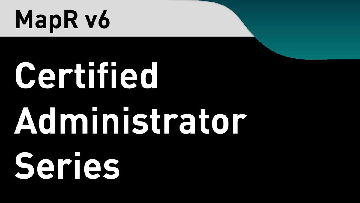 HPE_AI's tweet image. Get MapR Cluster Certified! Try the MapR Cluster Administrator v6 Exam for $99 (usually $250). 

bit.ly/2OaGdgc #OnDemandTraining #BigDataTraining