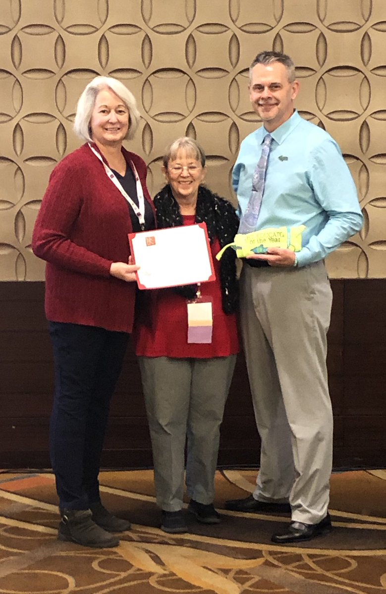 We are thrilled to honor 36 year  @TXarted member Ricia Kerber as the Texas Art Educator of the year @NAEA #NAEA19 this afternoon! @DPISD @DPISD_WC #TAEAproud