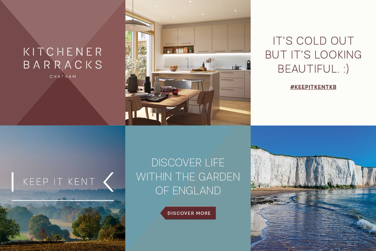 We’re proud to call the Garden of England home. Are you? Tag us in your photos and tell us why you’re proud to #Keepitkentkb #KitchenerBarracks