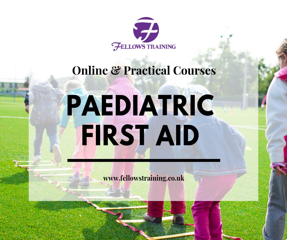 fellowstraining's tweet image. Paediatric First Aid Level 3 Online Course - Certificate valid for 1 year upon completion. Only £4.99! Click here ➡️ bit.ly/2XTcc8S to start your flexible learning journey today! Ideal course for childcare providers &amp;amp; parents alike. #developyourpotential #keeplearning