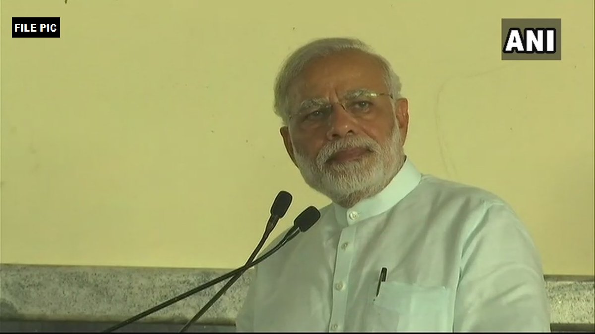 ANI's tweet image. Prime Minister Narendra Modi has expressed his deep shock and sadness at the loss of scores of innocent lives in the heinous terrorist attack at the places of worship in Christchurch, New Zealand today.