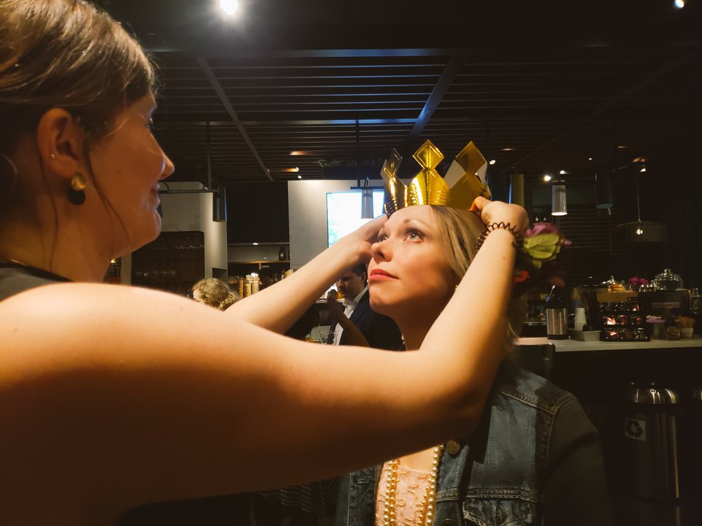 lesliePhD's tweet photo. ICYMI: The @OpenGovCan @GouvOuvertCan Team hosted an #OpenGov Prom night! Thanks for coming out in your best formal wear and chatting w #opendata #openinfo #OGPCanada Summit! https://t.co/MEZJLOX8ou