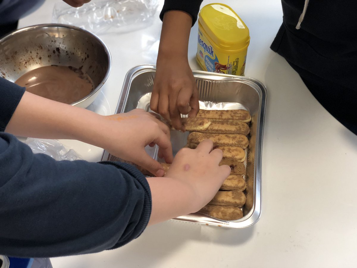 A former 5th grader taught <a href="/ISDFifthGrade/">ISD Grade 5</a> how to make tiramisu because “I like watching people enjoy something delicious that I took the time and energy to make. I just like making people happy.” #pypexhibition <a href="/isdedu/">International School of Düsseldorf</a> #IBPYP