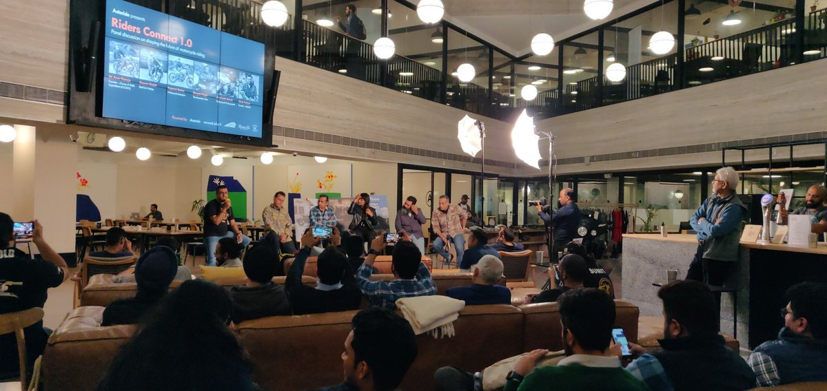 shwetaberry's tweet image. The #RidersConnect1.0 brings the seasoned bikers on a single platform to share views on shaping the Biking Community in India! - Jitesh Surana, Founder,  @asterideapp #Asteride