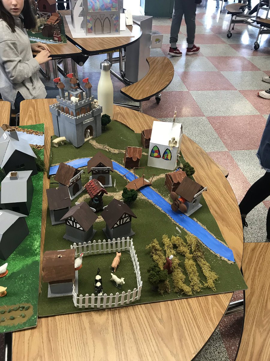 Millishistory's tweet photo. 8th Grade Medieval Project Fair https://t.co/uLTUmm7JdI
