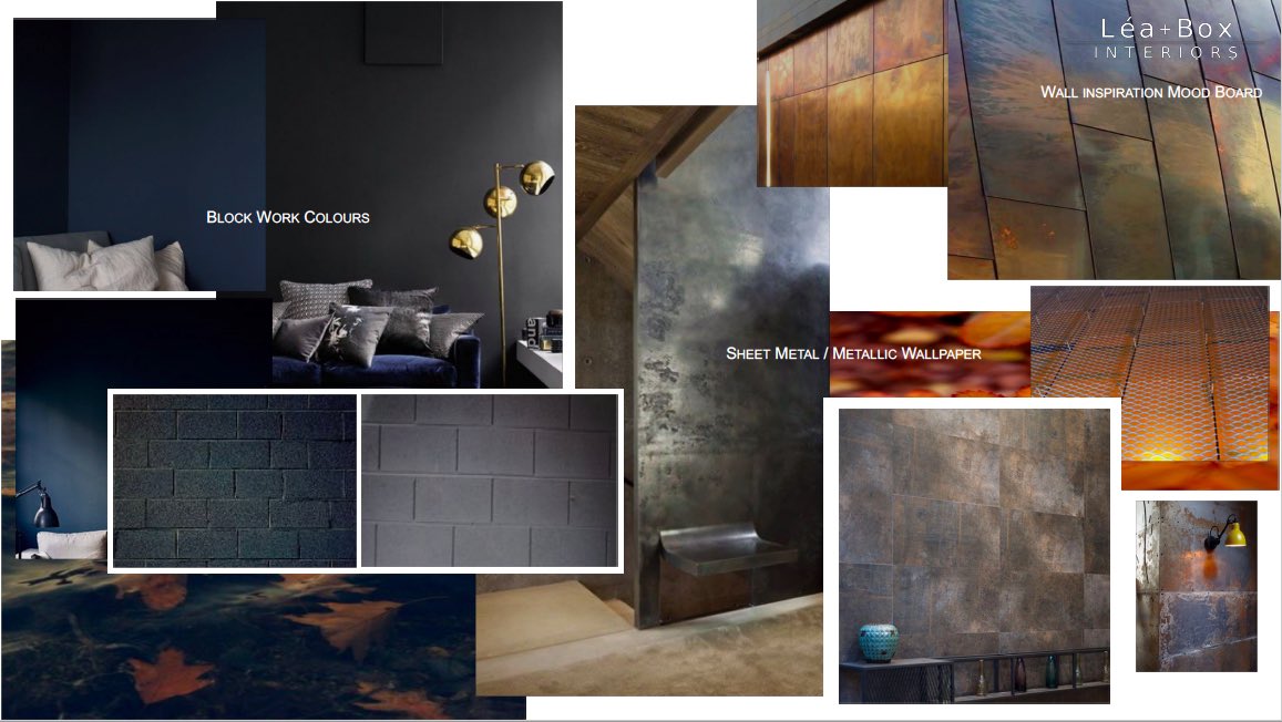 We’ve kept it dark and sexy for our client’s serviced accommodation basement by the sea. #NotNautical #Texture #NoNaturalLight #IndustrialChic #interiordesign #decor #interiors