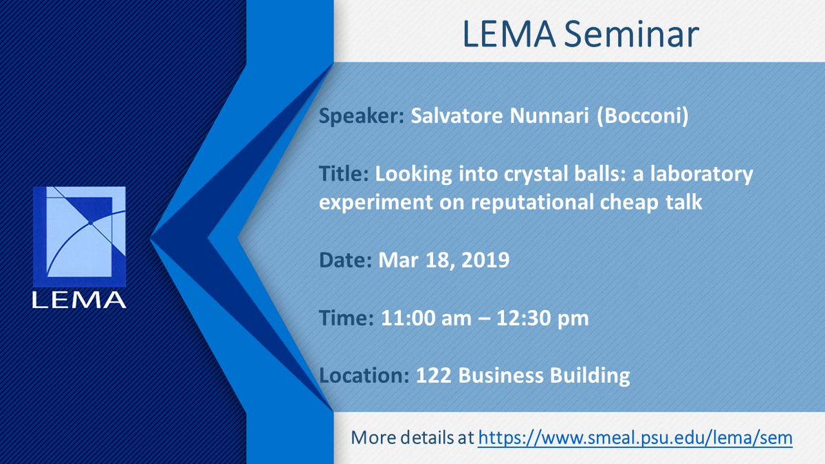 LemaLab's tweet photo. Join us for the next LEMA seminar on March 18! https://t.co/NlIAckb9zm
