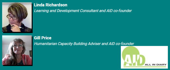 PHAPassociation's tweet photo. Congratulations to @AllInDiary co-founders Linda Richardson &amp; Gill Price for being shortlisted as finalists in @bondngo Volunteer Award 2019 which highlights exceptional pple who have made an outstanding contribution to their org. &amp; the intl dev sector: https://t.co/DPktzPUPn8 https://t.co/iUkchZCoLw