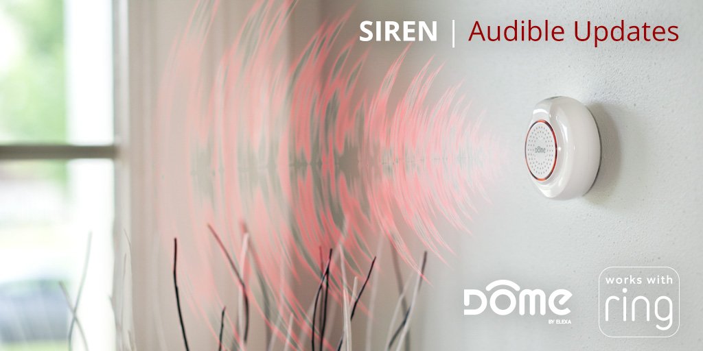 ANNOYING (BUT SAFE)

Scare away intruders and alert neighbors with a loud (and annoying) alarm. Configure your Hub to only pay the alert when doors open or motion is detected.

bddy.me/2XWJW5v

#getdome #siren #ring #safety #alert #zwave #zwavealliance