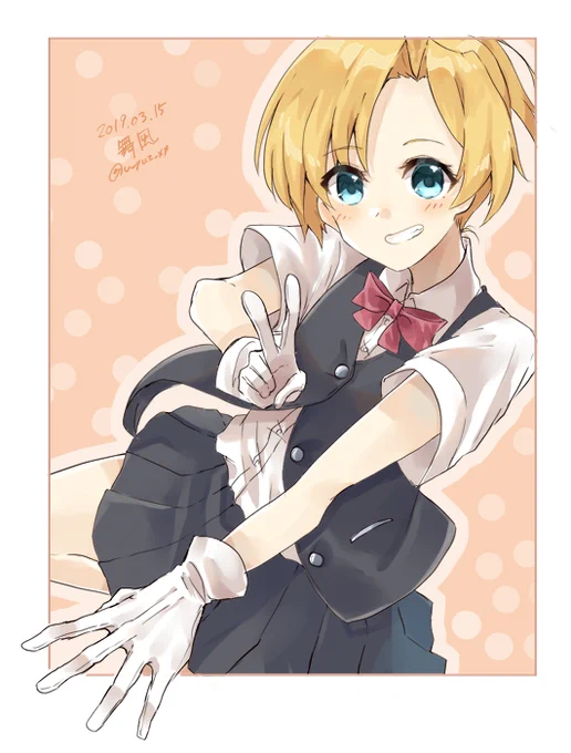 舞風
#艦これ版深夜の真剣お絵描き60分一本勝負 #艦これ版真剣お絵描き60分一本勝負_20190315 