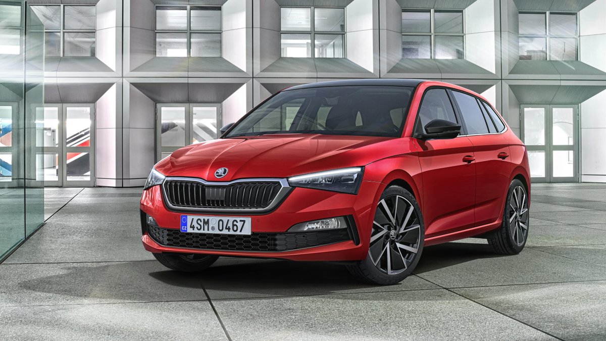 Autohaasgroep's tweet photo. ŠKODA SCALA | De prijs van van de ŠKODA SCALA is bekend! De vanafprijs van deze moderne en ruime vijfdeurs hatchback staat op € 21.990. Lees meer op 👉 https://t.co/GLTBH0Z7yR #Autohaas #SKODA #SCALA https://t.co/5Y8udeqzaC