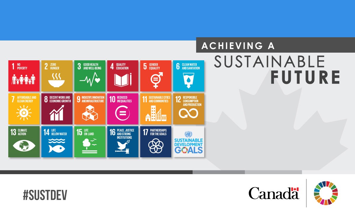 environmentca's tweet photo. Which of the 17 Sustainable Development Goals of the UN 2030 Agenda should Canada prioritise over the next 3 years? 
Join the discussion and help improve our draft #SustDev: https://t.co/wFzm52EGBB 
#GCConsultation https://t.co/0IKPYaQ60b