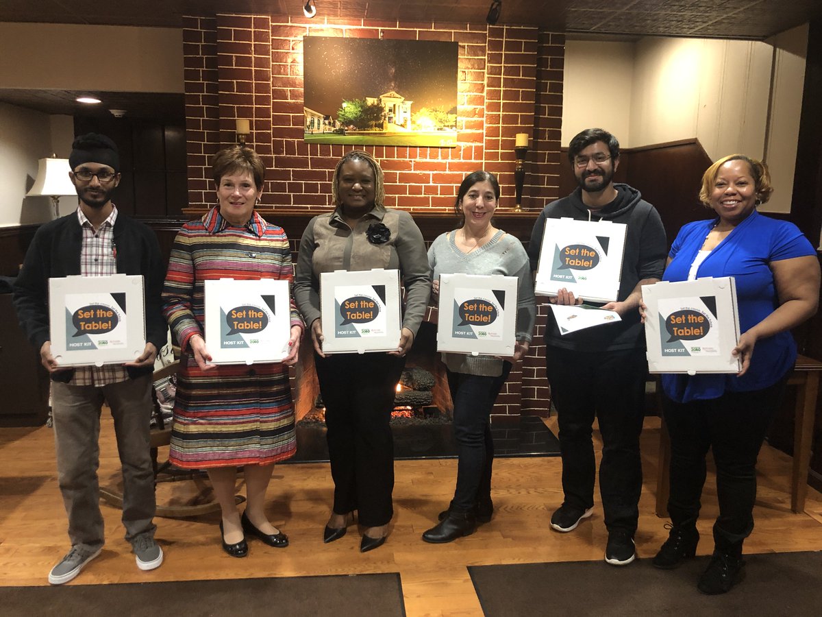 SetTheTableNJ's tweet image. We are having a blast with our host training events so far!  Thanks to everyone who has signed up to help make the future of @MiddlesexCntyNJ better!  You can still register at  bit.ly/2XxzSj5
